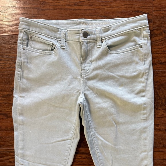 Gap Light Blue Legging Skimmer Jeans Size 6 - Picture 2 of 11